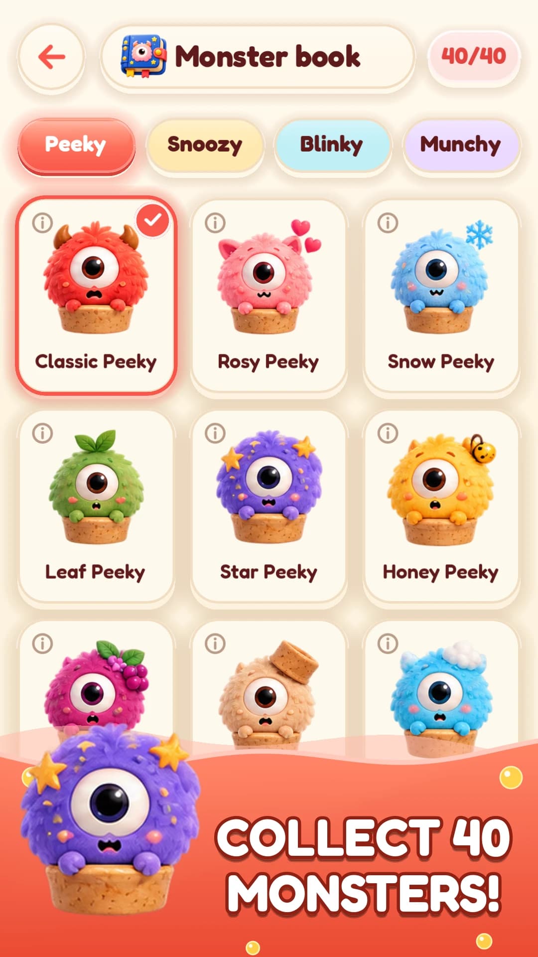 Water Sort: Cute Monster Caps screenshot 3
