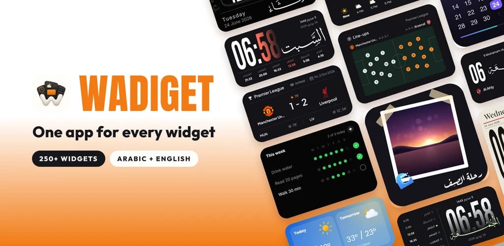 Wadiget: One app for every widget on your home screen.