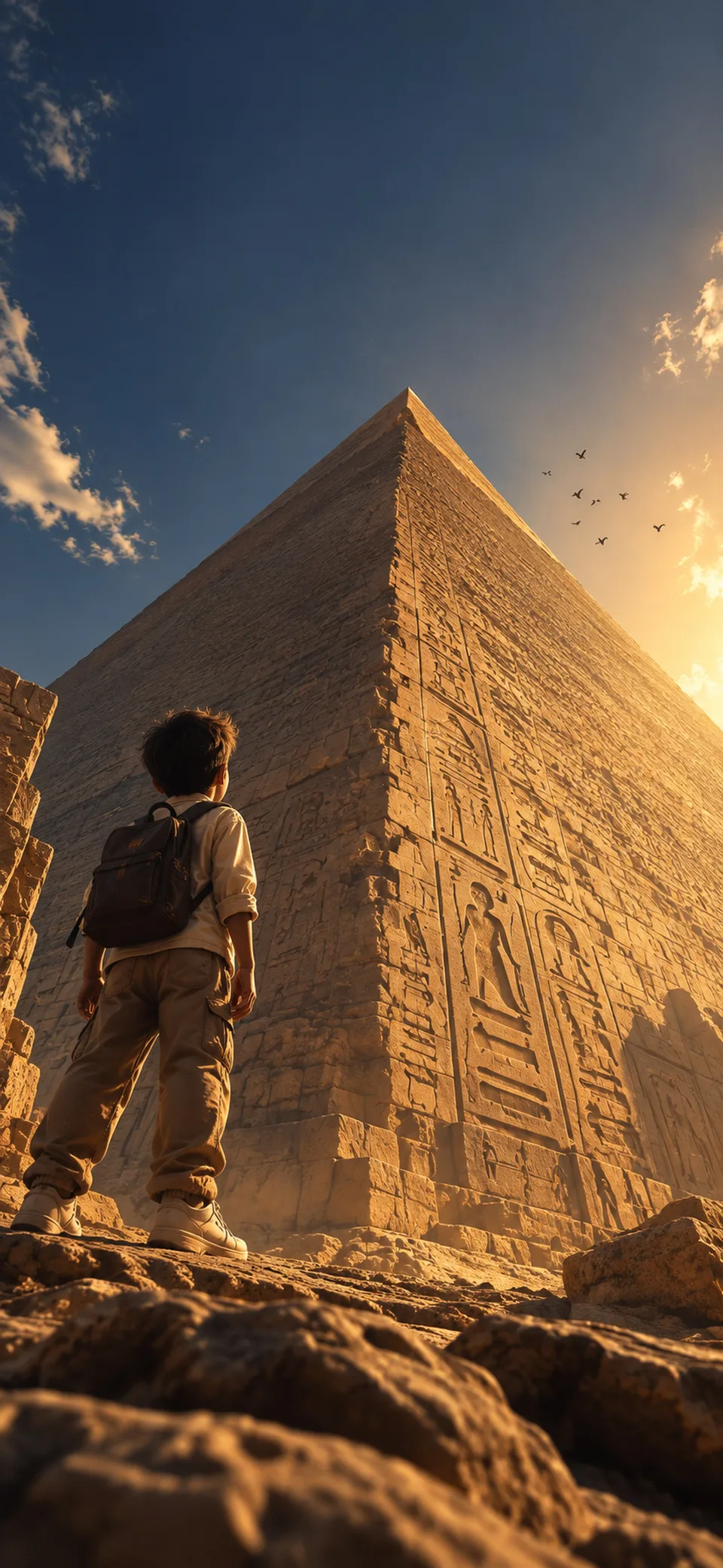فرعون بوي: خلفية موبايل بدقة 2160×4680