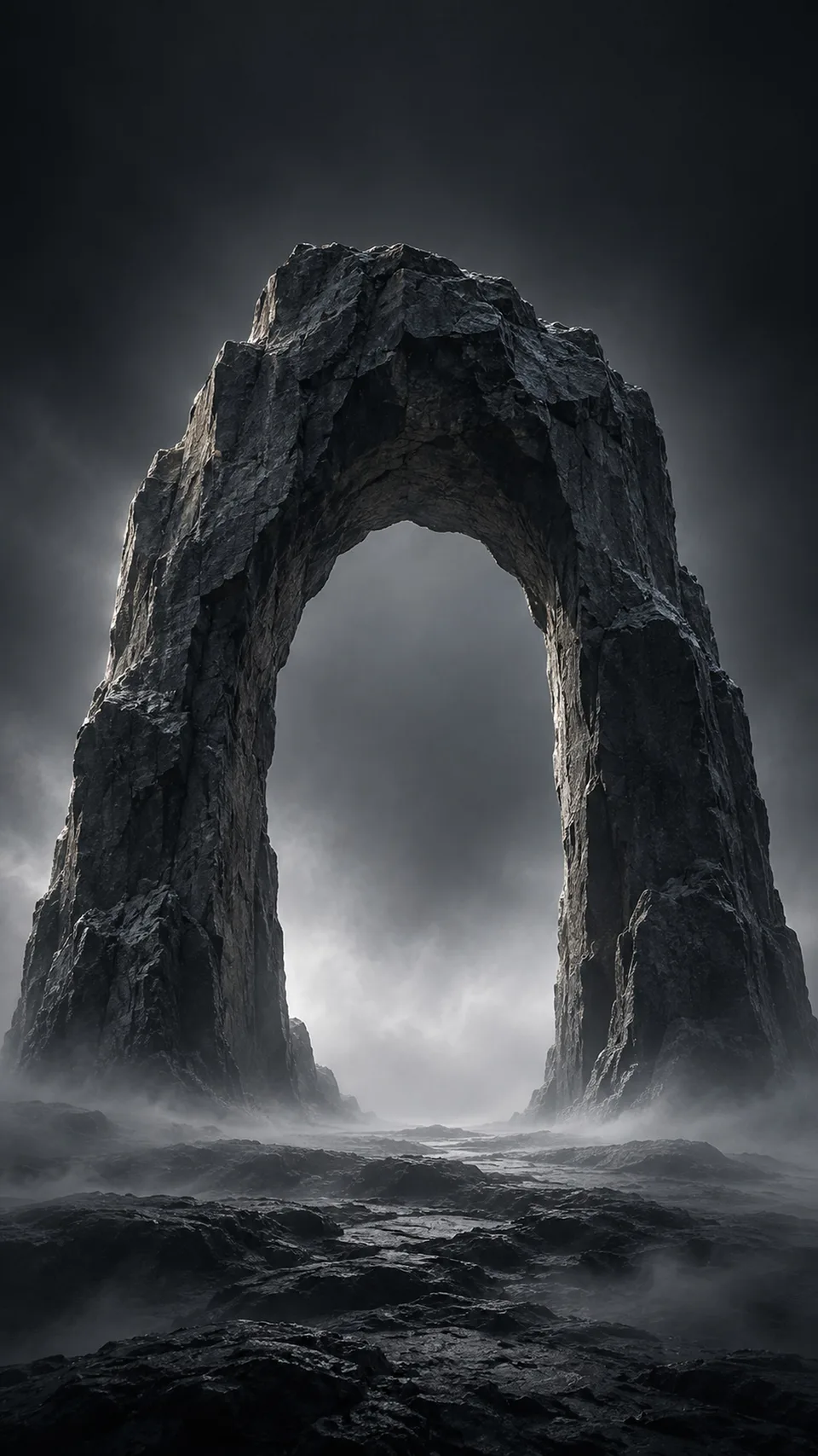 قوس صخري: خلفية موبايل بدقة 2160×3840