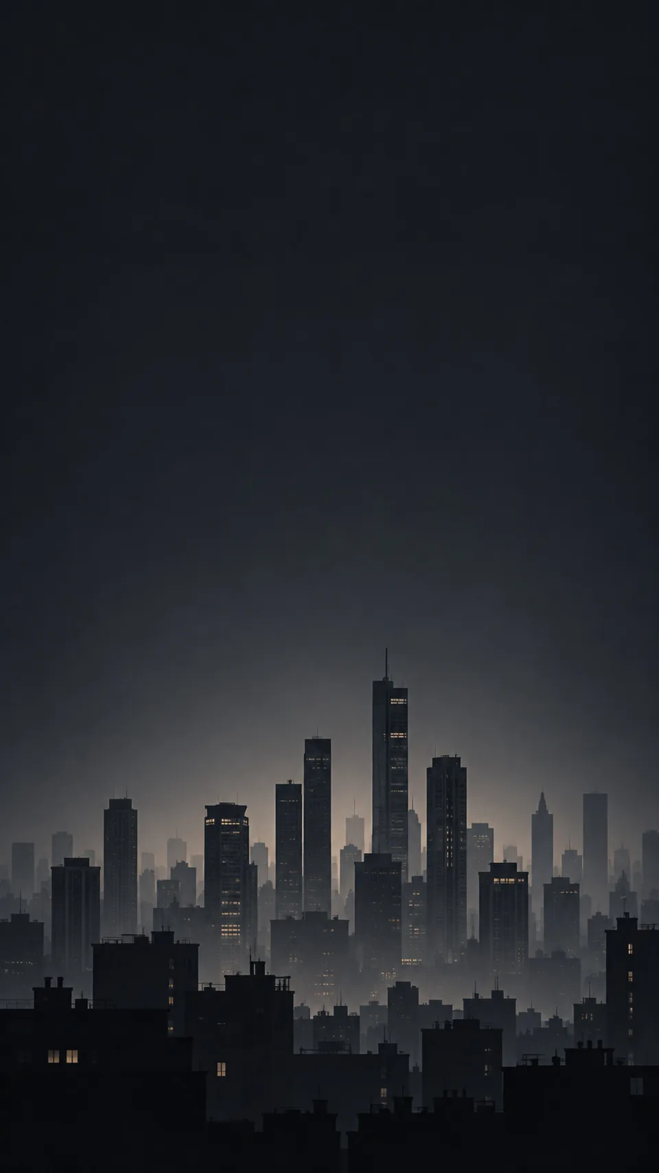 أفق المدينة: خلفية موبايل بدقة 2160×3840